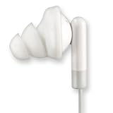 Earphone Adapters - Premium, Comfort Fit In-ear Tips for iPod and other Earphones / Earbuds (White)