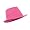 Cotton Hot Pink Fedora