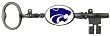 Kansas State Wildcats Logo Key Hook - NCAA College Athletics - Fan Shop Sports Team Merchandise