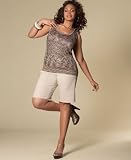 INC International Concepts? Plus Size Sleeveless Knit Top & Bermuda Shorts