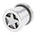 00 Gauge SCREW FIT Star Tunnel