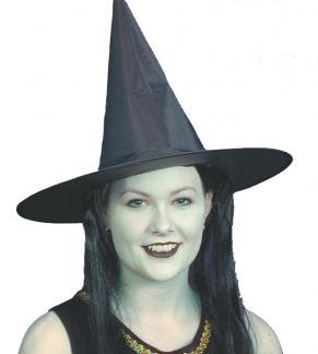 Imagen 1 de 16 inch Witch Hat with hair (gorro/ sombrero)