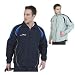 Precision Training Football Tracksuit Jacket (Size: 46-48) (Colour: Black/Silver/White )