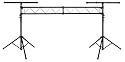 American Dj Lts-50T Light Stand Truss System