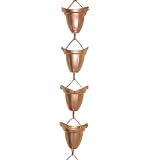 Outdoor Living : Monarch International Bell Cup Rain Chain