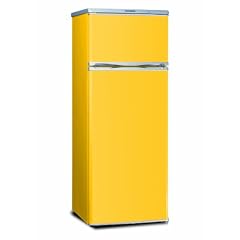 Severin KS 9786 K�hlgefrierkombination / A+ / 208 kWh/Jahr / K�hlen: 166 Liter / Gefrieren: 46 Liter / gelb
