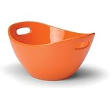 Rachael Ray Stoneware 10-Inch Serving Bowl, Orange