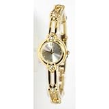 SOLO - 3246872 - Montre Femme - Quartz analogique - Cadran argenté - Bracelet en Métal orné de Fleurs - Acier inoxydable
