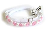 Pink strap with pink and clear beads