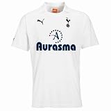 Puma Tottenham Hotspur Home Shirt 2011 2012 White/Navy Large