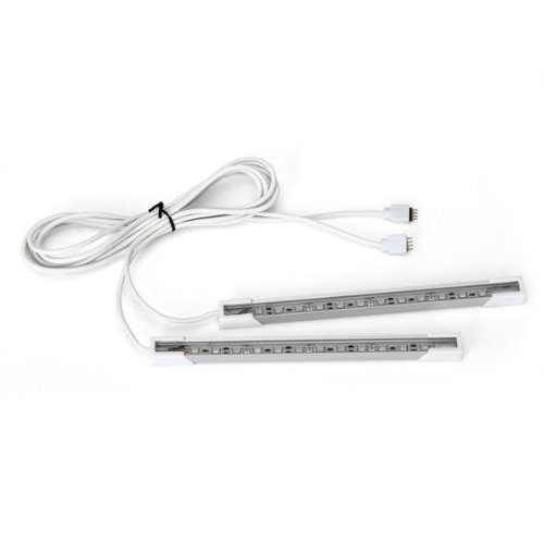Fuloon 12V 1/2/3/4 Pcs X 20CM Multiple Colour Changing LED Aluminum Strip with Silica gel Light Aquarium Lighting Fish-44 Keys (2pcs)