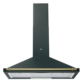 Faure - FHC9131NC/1 - Hotte D�corative - 90 cm - 320 M3/H - Noir R�tro