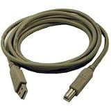 15FT USB 2.0 A To B Cable Beige
