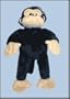 11103 Black Charlie Chimp 15" Make Your Own *NO SEW* Stuffed Animal Kit