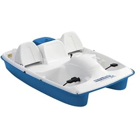 KL Industries Water Wheeler ASL Pedal Boat with Canopy