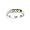 Sterling Silver Baby Ring with Peridot CZ - Sizes: 1-4