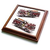Trucks - Fire Truck - Trivets