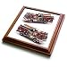 Fire Truck - 8x8 Trivet With 6x6 Ceramic Tile