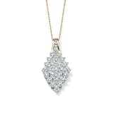 10K Gold Diamond Pendant (Women's)