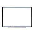 Magnetic Dry-erase Board, 6'x4' Silver/Ebony