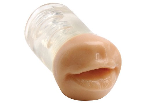 TLC CyberSkin Ice Action-View Blow Job Stroker
