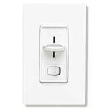 Buy Lutron Electronics SFSQ-LFH-WH Slide-To-Off Fan Speed Control with On Off Light,... by skylark