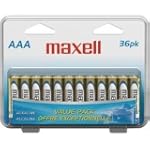 Maxell 723813 LR03 36CL AAA Cell 36 Pack Clam Shell Battery
