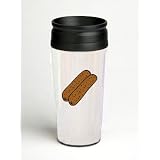 16 oz. Double Wall Insulated Tumbler with breakfast sausage - Paper Insert by SHOPZEUS