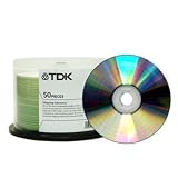 TDK - 50 x CD-R - 700 MB ( 80min ) 52x - silver - ink jet printable surface, printable inner hub - spindle - storage media