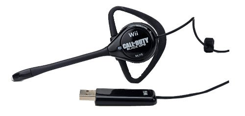 Headbanger Call of Duty Black Ops Chat Headset Wii