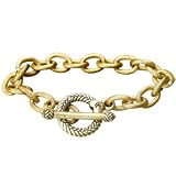 Jay Strongwater Link Chain Bracelet Sm.
