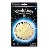 31fUn8PAMDL. SL160  Wonder Stars Glow in the Dark Pack 50 Toys Kids Room Decor Celestial