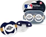 Milwaukee Brewers MLB Baby Pacifier - 2 Pack