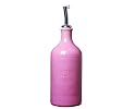 Emile Henry Colours, Kitchen & Table, French Ceramic, Oil or Vinegar Bottle, Cruet, Pink, 0.45cl