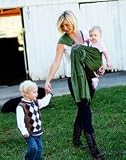 Maya Wrap Lightly Padded Sling, Medium, Olive Green