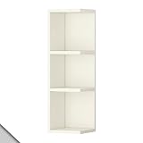 Småland Böna IKEA - LILLÅNGEN End unit, white