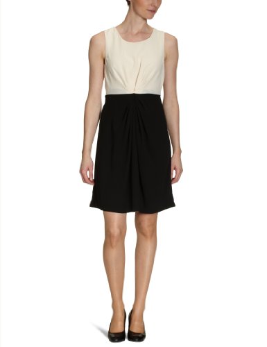 VILA CLOTHES Damen Kleid (knielang) 14006689, Gr. 34, Beige (CREMA) Preisvergleich