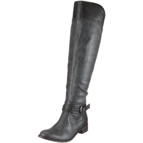 ESPRIT H10438 Deva Buckle Boot, Damen Stiefel, Schwarz (black 001), EU 42