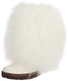 BEARPAW Women's Boetis II Mid-Calf Boot,White,11 M Us