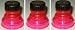 Three (3) Red - Snap Capps - Reclosable Can Tops (Turns Almost Any Can into a Bottle!) Save Money Buy Cans over Bottles! Snap Capp - NO MORE Flat Drinks