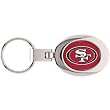 San Francisco 49ers Domed Metal Key Chain
