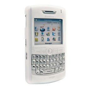 Rim BlackBerry 8800 PDA Smart Phone Premium Translucent Clear Silicone Skin Protective Case Cover