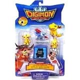 Buy DIGIMON Digital Monsters- 1.5 Collectible Figures- Agu Dot-Agu Data-GeoGray GaoGa Kokatori by Bandai