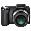 Olympus SP-610UZ Digitalkamera (14 Megapixel, 22-fach opt. Zoom, 7,6 cm (3 Zoll) Display, bildstabilisiert) schwarz
