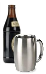 RSVP International Endurance Double Wall Beer Mug 15-oz.