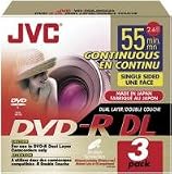 Jvc Vdrdl26Gu3 2.6 Gb Dual Layer Mini Dvd-R (3-Pk)