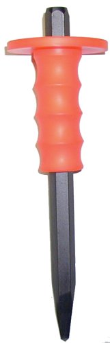 3/4 x 12 Guardian Bull Point Concrete Chisel with Hand Guard