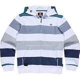Quiksilver Boys 8-20 Lay It Down Hoodie, White, X-Large