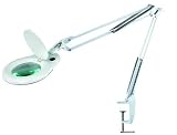 Eclipse 902-109 Magnifier Workbench Lamp - White..with Bench Clamp