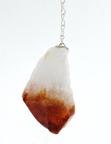 Click here to buy Natural Rough Citrine Pendulum by ToltecTraders.com.